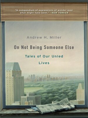 cover image of On Not Being Someone Else